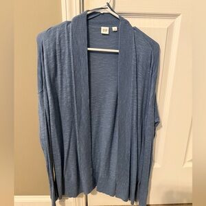 GAP Women's Soft Blue Cardigan